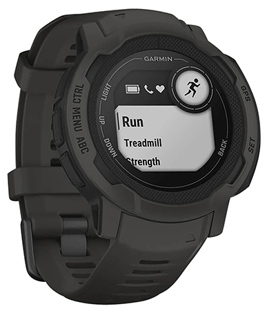[753759278823] Garmin 0100262610 Instinct 2 Standard Edition GPS/Smart Features 32MB Memory Graphite Size 45mm Compatible w/iPhone/Android