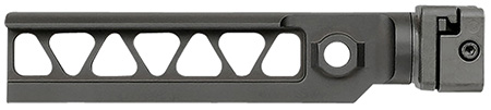 [812102034278] Midwest Industries MIALPHAM4BSF Alpha M4 Beam Black Steel Folding, Fits 1913 Picatinny Rail Adapter, for Mil-Spec Stocks
