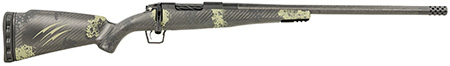 [853418900994] Fierce Firearms ROG65PRC20BF Carbon Rogue  Full Size 6.5 PRC 3+1 20" Hand Lapped/Match Grade Threaded Barrel, Black Cerakote Steel Receiver, Forest Camo Fierce Rogue Carbon Fiber Stock