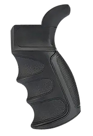 [758152103079] ATI Outdoors A5102347 X1  Black Suregrip Rubber with Finger Grooves Fits AR Platform