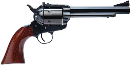 [844234130276] Cimarron CA362 Bad Boy  44 Spl/44 Mag 6 Shot, 6" Blued Octagon Steel Barrel, Blued Cylinder, Blued Steel Frame, Walnut Grip