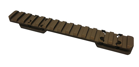 [810301025264] Talley P0MSB735 Browning X-Bolt Smoked Bronze Picatinny Rail  Short Action 20 MOA