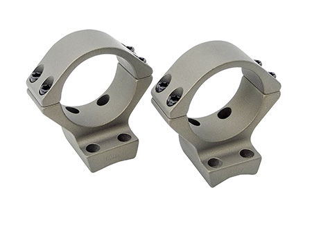 [810301025172] Talley SB940735 Scope Mount/Ring Combo  Smoked Bronze Cerakote 1" Tube Fits X-Bolt Medium Rings
