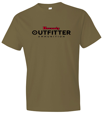 [784802313635] Hornady Gear 31363 Big Buck  Coyote Brown, Cotton Short Sleeve, Semi-Fitted, Large