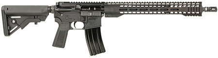 [814034027717] Radical Firearms FR16556SOC15SHR AR-15 MHR 5.56x45mm NATO 30+1 16" CMV, Black, 15" M-Lok Skinny Hybrid Handguard, B5 Systems Bravo Stock  &  Type 23 P-Grip