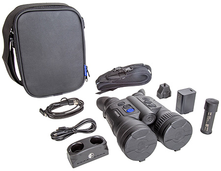 [840284900265] Pulsar PL77481 Merger LRF XL50 Thermal Binocular Black 2.5-20x50mm Features Laser Rangefinder
