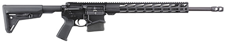 [736676056156] Ruger 5615 SFAR *State Compliant 308 Win 20" 10+1, Black, 15" M-Lok Handguard, Magpul SL Stock  &  Grip, Muzzle Brake