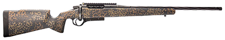 [811452024274] Seekins Precision 0011710069DS Havak Element  6.5 PRC 3+1 21" Fluted, Black Barrel/Rec, Desert Shadow Camo Synthetic Stock, Scope Mount