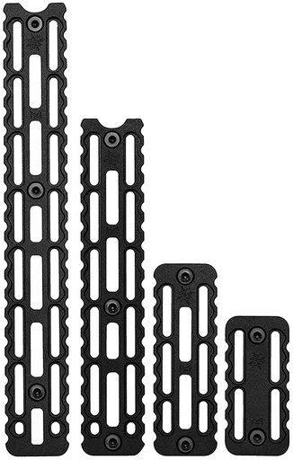 [811452022645] Seekins Precision 0010560097 ARCA Rail 3.5 Slot M-LOK 8"  Black Anodized