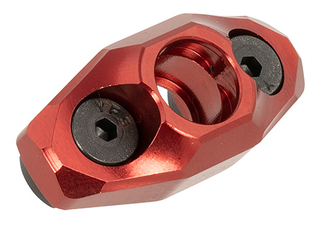 [850011713198] Rise Armament RA601RR M-LOK QD Sling Mount RISE Red Aluminum