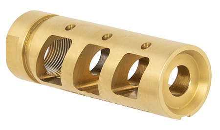 [850011713990] Rise Armament RA701308TIN RA-701  Gold Nitride Titanium with 5/8"-24 tpi Threads for 30 Cal
