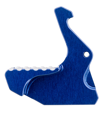 [850011713549] Rise Armament RA212GIBLU Extended Charging Handle Latch RA-212 Patriot Blue Aluminum fits Mil-Spec AR Charging Handles