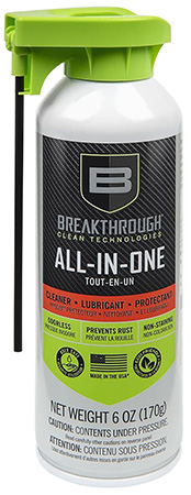 [026509074748] Breakthrough Clean BTACLP6OZ All-In-One Gun Care Aerosol 6 oz