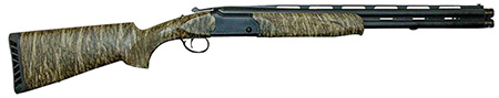 [819644028574] ATI ATIGKOF20TF22C Turkey Fowl  20 Gauge Break Open 3" 2rd, 22" Black Vent Rib Barrel, Black Aluminum Receiver, Mossy Oak Bottomland Synthetic Fixed Stock
