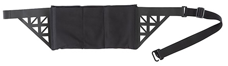 [190449561207] Vertx VTX5215 Runners Clutch Belt Black Nylon/Spandex Hook  &  Loop Closure