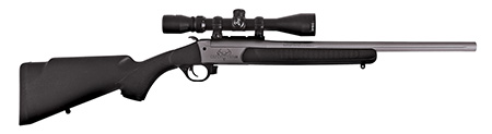 [040589027487] Traditions CR5-351130R Outfitter G3 35 Rem 1rd 22", Stainless Cerakote Barrel/Rec, Black Synthetic Furniture, 3-9x40mm Scope