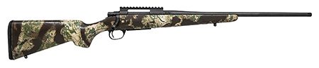 [682146880434] Howa HCSL308GRN 1500 Superlite Full Size 308 Win 5+1 20" Blued Threaded Barrel, Blued Picatinny Rail Steel Receiver, Green w/Black Webbing Fixed Stocky's Synthetic Stock