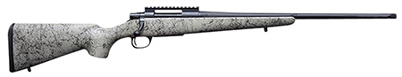 [682146880458] Howa HCSL308TAN M1500 Super Lite Full Size 308 Win 5+1 20" Blued Threaded Barrel, Blued Picatinny Rail Steel Receiver, Tan w/Black Webbing Fixed Stocky's Synthetic Stock