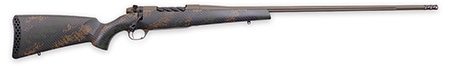 [747115450374] Weatherby MBC20N338WR0B Mark V Backcountry 2.0 338 WBY RPM 4+1 18" Barrel, Patriot Brown Cerakote Metal Finish, Brown Sponge Pattern Black Peak 44 Blacktooth Stock, Muzzle Brake, TriggerTech Trigger