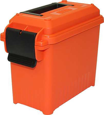 [026057363134] MTM Case-Gard AC30T35 Ammo Can Tall 30Cal Orange Polypropylene