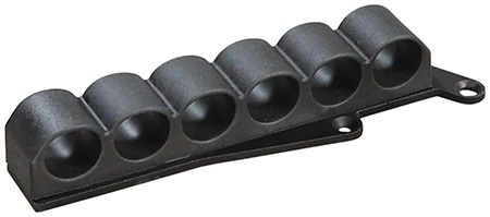 [682146911343] ADAPTIVE TACTICAL AT06000R Receiver Mounted Shell Carrier  6rd Non-Glare Black Synthetic Rubber Fits Remington 870/1100/1187 12 Gauge