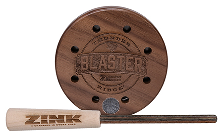 [888151045466] ZINK ZNKRBPC Ridge Blaster  Friction Call Turkey Sounds Natural Aluminum/Wood