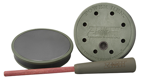 [810280013030] ZINK ZNKZNK303 Thunder Ridge  Friction Call Turkey Sounds Green/Purple Wood/Slate