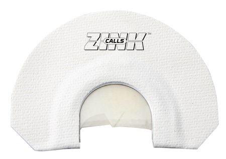 [810280013122] ZINK ZNKZNK312 Lucky Lady  Diaphragm Call Triple Reed Turkey Sounds White V-Notch Cut
