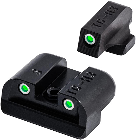 [788130101940] TruGlo TG231S2 Tritium  Black | Green Tritium Front Sight Green Tritium Rear Sight