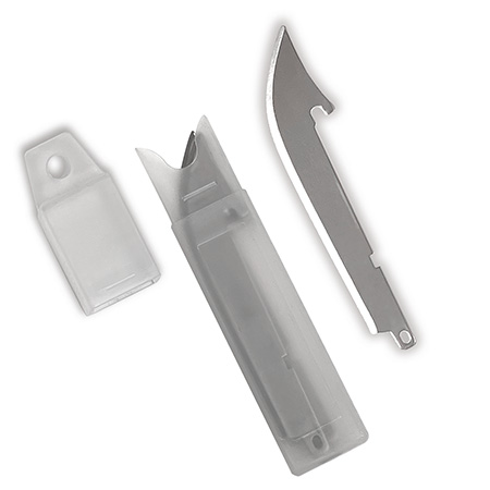 [015896007422] AccuSharp 742C Replaceable Blade Razor Replacement Blades 3.50" Stainless Steel Blade 6 Blades