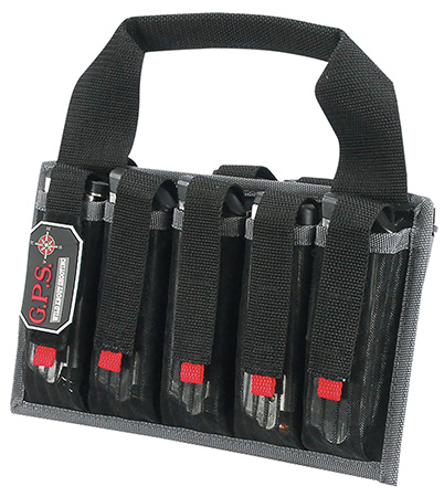 [819763011037] GPS Bags 1006MAG Pistol Mag Tote Black Nylon