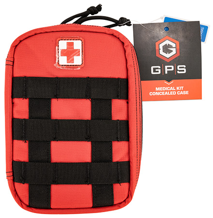 [888151033586] GPS Bags MEDCKITRD Medical Concealed  Red Holds 1 Handgun