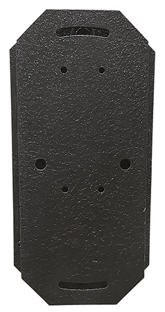 [888151039113] Skull Hooker SKHSFMLBLK Large Shoulder Flush Mount