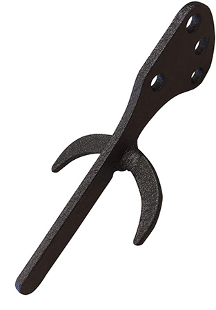 [856643002136] Skull Hooker SKHLHPBLK Little Hooker Prong Small/Mid-Size Game Black Steel