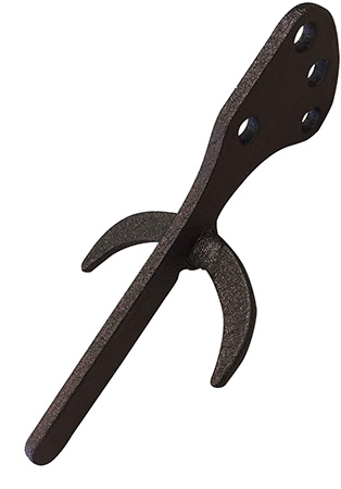 [856643002143] Hunters Specialties SKHLHPBRN Little Hooker Prong One Size Brown Steel