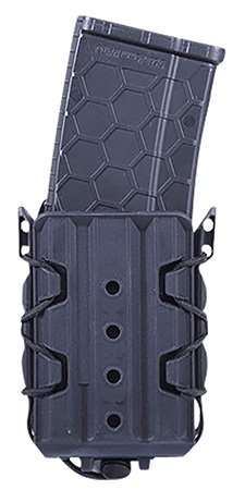 [849954038291] High Speed Gear 16TA01BK TACO V2 Black Polymer, 2" Belt Clip/MOLLE U-Mount, Compatible w/ Rifle Mags