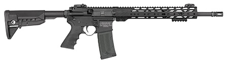 [842834120536] Rock River Arms OP1510 LAR-15M Operator DMR 5.56x45mm NATO 30+1 16", Black, BCM SOPMOD Stock, 13" M-Lok Handguard, Hogue Beavertail Grip, Magpul MBUS Pro Sights, OEM Match Trigger