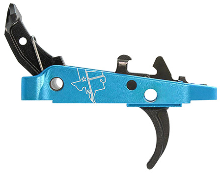 [850040016376] CMC Triggers 47501 Drop-In Trigger Group 2.0 Single-Stage Curve with 3.50 lbs Draw Weight Black w/ Blue Housing