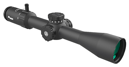 [798681682065] Sig Sauer Electro-Optics SOW43002 Whiskey4 SFP Exposed Zero Stop Black 3-12x44mm 30mm Tube Illuminated BDC-1 Hellfire Reticle