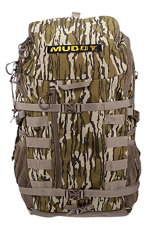 [888151046500] Muddy MUD-BPK-1500MO Pro 1500 Hunting Pack Mossy Oak Bottomland Polyester Zipper/Buckles Closure