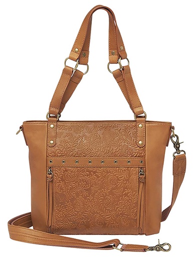 [035452175808] GTM  GTM-122/DBTN     BOHO SHLDR TOTE         TAN