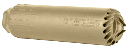 [706433763863] Huxwrx 2747 FLOW 762 TI  30 Cal (7.62mm), 6.70" FDE Titanium, 5/8"-24 tpi DT Mount
