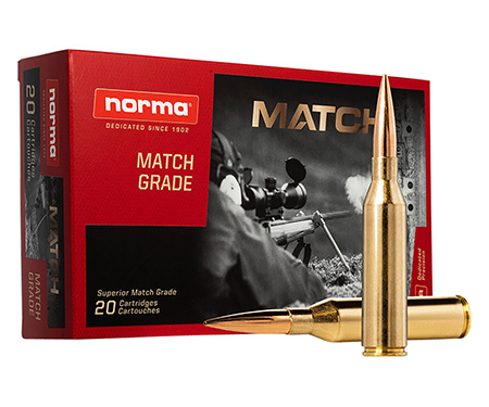 [7393923316550] Norma Ammunition 20174602 Dedicated Precision Golden Target Match 300NormaMag 230gr Hollow Point Boat Tail 20 Per Box/10 Case