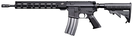 [604206201164] Bushmaster 0010017BLK QRC II 5.56x45mm NATO 30+1 16", Black, Collapsible Carbine Stock, A2 Grip, 14" M-LOK Handgaurd