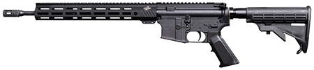 [604206201690] Bushmaster 1010017BLK QRC II 5.56x45mm NATO 10+1 16", Black, Collapsible Carbine Stock, A2 Grip, 14" M-LOK Handgaurd