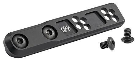 [850016201386] Cloud Defensive TORMLOKINLINE Torrent Mounts Inline M-LOK Mount Black Anodized