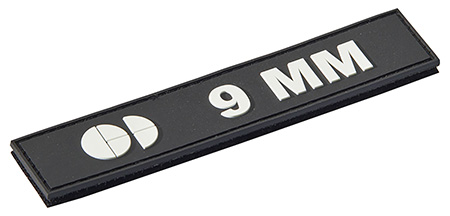 [076625992679] Cloud Defensive PATCH9MM ATB Patch  9mm Black Velcro