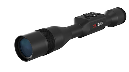 [658175123309] ATN DGWSXS5255P X-Sight 5 Night Vision Rifle Scope Black Anodized 5-25x, 30mm Tube Gen 5 Smart Mil Dot Reticle
