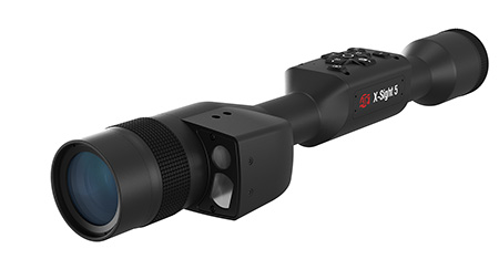 [658175123316] ATN DGWSXS3155LRF X-Sight 5 LRF Night Vision Rifle Scope Black Anodized 3-15x, 30mm Tube, Gen 5 Smart Mil Dot Reticle