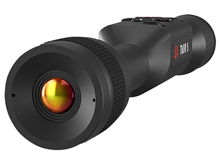 [658175123422] ATN TIWST5319A Thor 5 320 Thermal Rifle Scope, Black Anodized 3-12x Smart Mil Dot Reticle w/Zoom 320x240, 12 Microns 60 fps Resolution